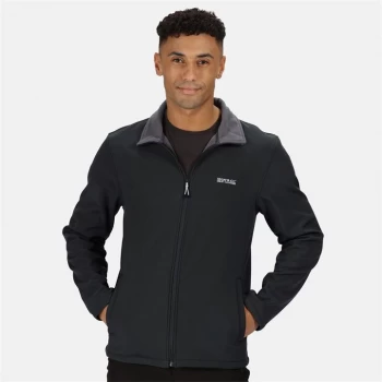 Image of Regatta Cera V Full Zip Softshell Jacket - Black