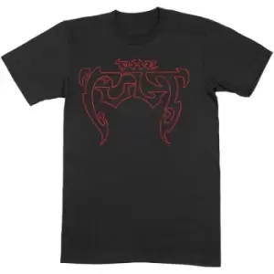 Image of The Cult - Outline Logo Unisex XX-Large T-Shirt - Black