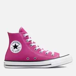 Image of Converse Chuck Taylor All Star Hi-Top Canvas Trainers - UK 8