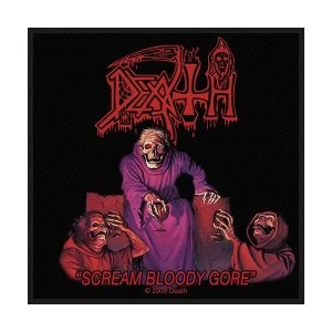 Image of Death - Scream Bloody Gore Standard Patch