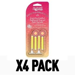 Image of Invigorating Grapefruit (Pack Of 4) Essentials Vent Stick