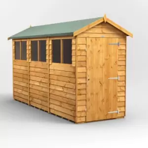 Image of 12X4 Power Overlap Apex Shed