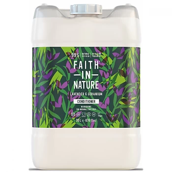 Image of Faith in Nature Lavender & Geranium Conditioner - 20L