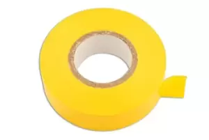 Image of Yellow PVC Insulation Tape 19mm x 20m Pk 10 Connect 30382
