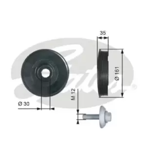 Image of GATES Torsional Vibration Damper Kit TVD1025A