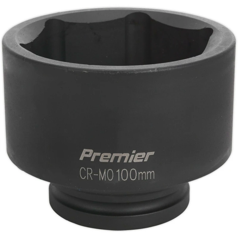 Image of Loops 100mm Forged Impact Socket - 1" Sq Drive - Chromoly Impact Wrench Socket Multi