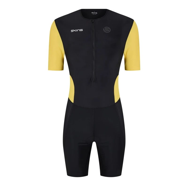 Image of Skins Brand Tri Suit Triathlon Suits Small Black 32177140350