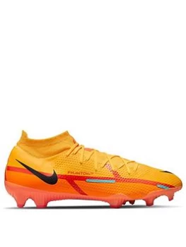 Image of Nike Phantom GT Pro Dynamic Fit Firm Ground Football Boots - Orange, Size 7, Men