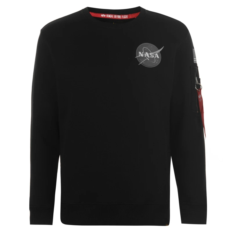 Image of Alpha Industries Shuttle Sweater - Black L