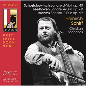 Image of Heinrich Schiff - Schostakowitsch: Sonate D-Moll Op. 40/... CD