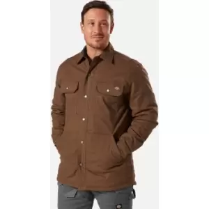 Image of Dickies Flex Duck Shirt Jacket Timber EU Large