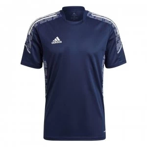 Image of adidas Condition Training Jersey - Navy/White