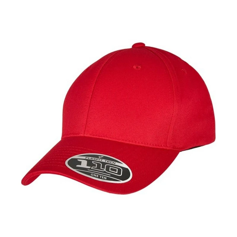 Image of Flexfit Flexfit Men 110 Snapback Cap in Red Red One Size Male 5063300883419