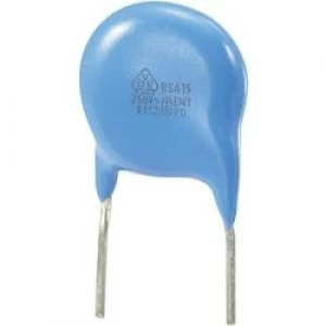 Image of Ceramic disc capacitor Radial lead 1000 pF 250 V AC