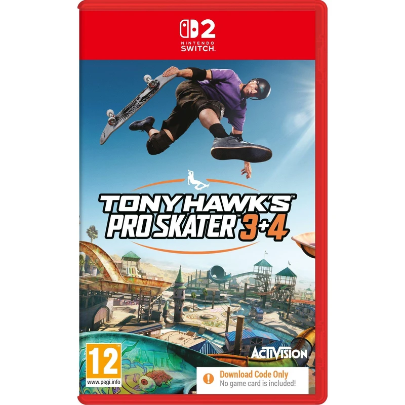 Image of Tony Hawk's Pro Skater 3 + 4 Nintendo Switch 2 Game