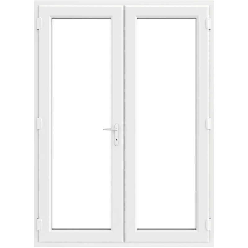 Image of Crystal Triple Glazed French Door White 1390 X 2090Mm, White 1FDTGWH13902090
