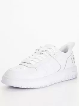 Image of HUGO Kilian Leather Basket White Trainers