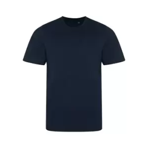 Image of AWDis Mens Tri Blend T Shirt (Small) (Solid Navy)