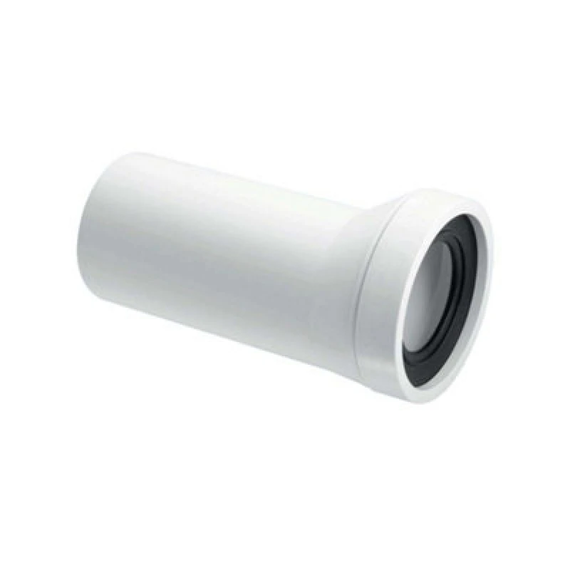 Image of McAlpine WC-CON6 10mm Offset Adjustable Length Rigid WC Connector White