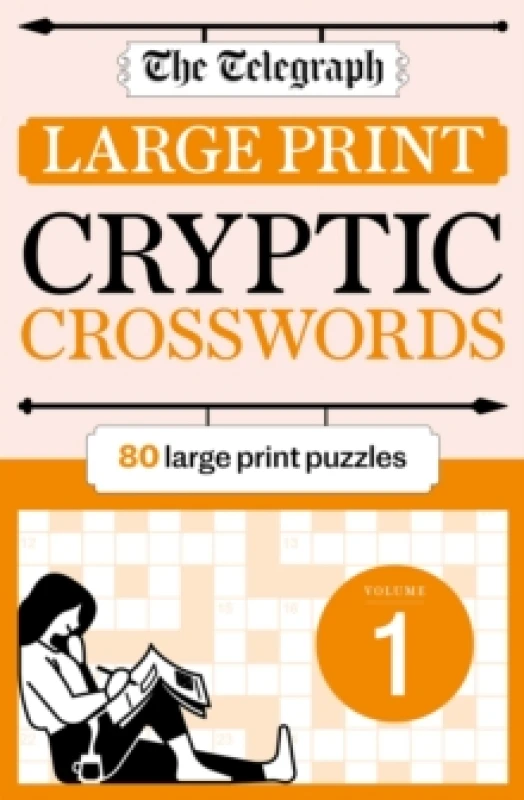 Image of The Telegraph Large Print Cryptic Crosswords 1 Paperback / softback