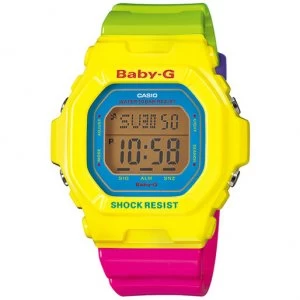 Image of Casio Baby-G Digital Watch BG-5607-9 - Yellow Purple