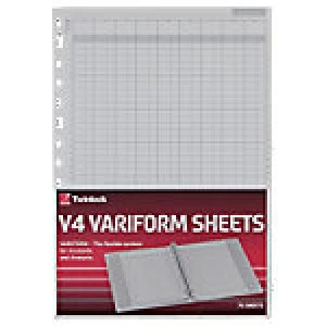 Image of Twinlock Refill Sheets 75934 A4 21 x 29.7cm White 75 Sheets