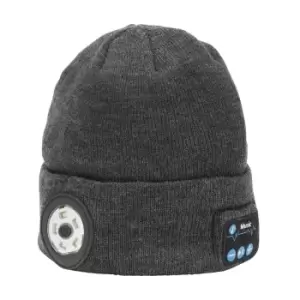 Image of Draper 28351 Smart Wireless Rechargeable Beanie LED Head Torch Grey One Size