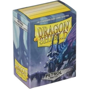 Image of Dragon Shield Petrol Matte Card Sleeves - 100 Sleeves