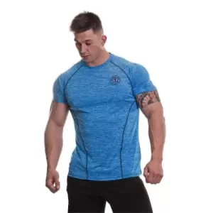 Image of Golds Gym Gym T Shirt Mens - Blue