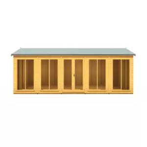 Image of Shire Mayfield 20 x 8ft Summerhouse - Garden & Outdoor