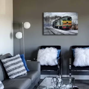 Image of 45702021C-066 Multicolor Decorative Canvas Painting