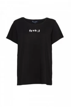 Image of French Connection Fc Wink T Shirt Black