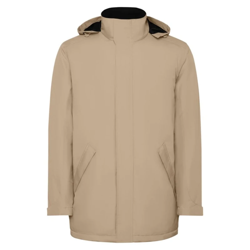 Image of ROLY ROLY Men America Padded Parka in Dark Brown Size: Small Dark Brown S Male 5063750603353