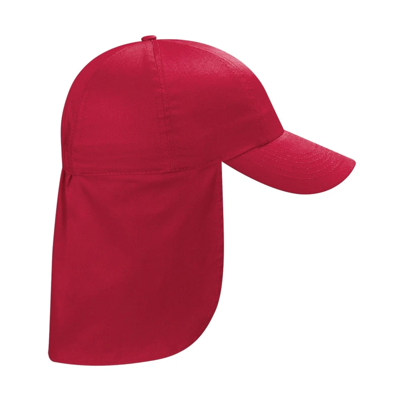 Image of Beechfield BB11B boys's Children's cap in Red