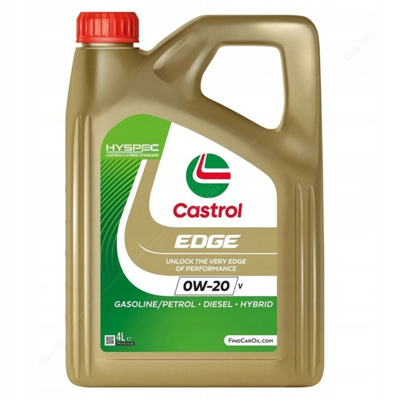 Image of Castrol 15F708 Engine oil Castrol EDGE 0W-20 V Capacity: 4l Engine Oil (1862)