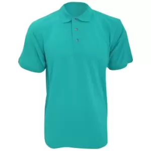 Image of Kustom Kit Workwear Mens Short Sleeve Polo Shirt (M) (Turquoise)