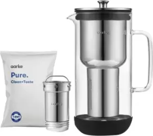 Image of AARKE Purifier A1120 Water Filter Jug - Stainless Steel