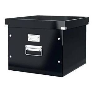 Image of Leitz Click And Store Archive Box For A4 Suspension Files Black