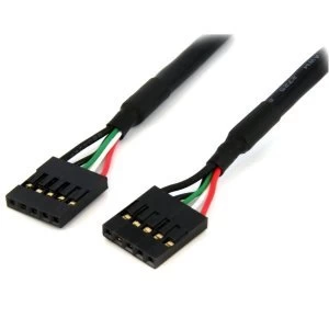 Image of 18in Internal 5 pin USB IDC Motherboard Header Cable FF