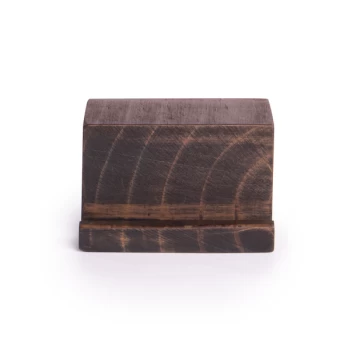 Image of Wooden Vinyl Record Stand Walnut M&amp;W