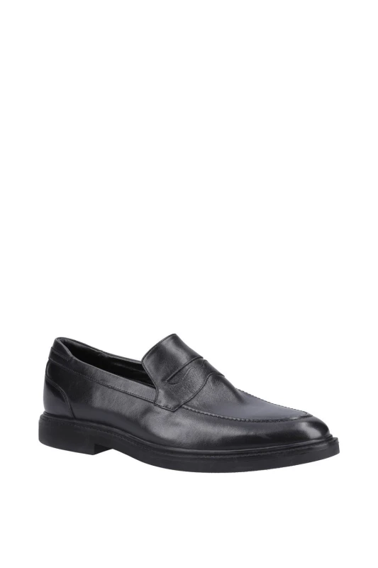 Image of Hush Puppies 'Knox' Formal Slip On Shoes Black