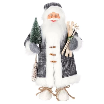 Image of The Spirit Of Christmas 24" Standing Santa14 - 2021 Silver