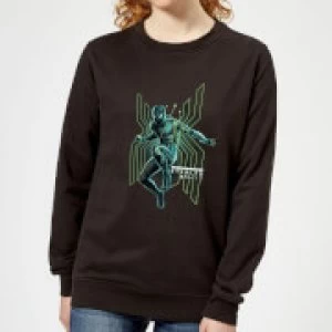 Image of Spider-Man Far From Home Stealth Jump Womens Sweatshirt - Black - 5XL