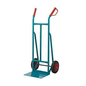 Image of APOLLO Trolley Blue 2 Castors Lifting Capacity: 200kg 360mm x 1110mm x 515