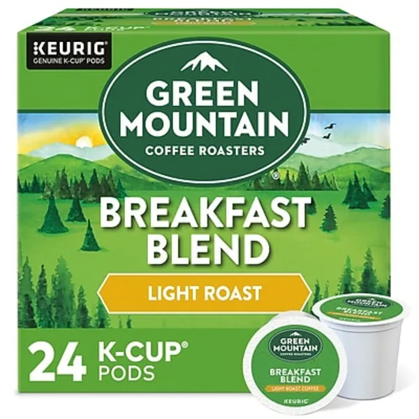Image of Keurig Green Mountain Breakfast Blend Coffee 24 Pods