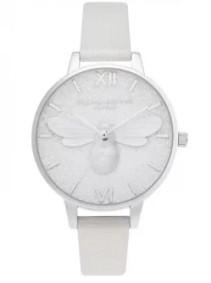 Image of Olivia Burton Ladies Glitter Dial Bee Watch OB16FB20