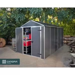 Image of Palram - Canopia |Rubicon 6 x 12 feet Ultra Durable Garden Shed