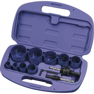 Image of Draper Expert 12 Piece Bi Metal Hole Saw Set