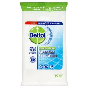 Image of Dettol Anti-Bacterial Cleansing Floor Wipes