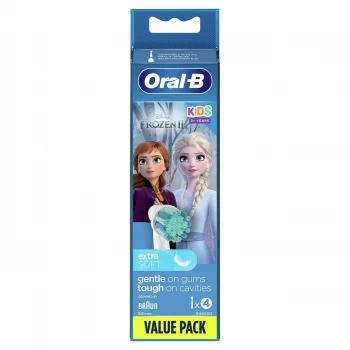 Image of Oral B Frozen 2 Kids Electric Heads Toothbrush 4Pcs